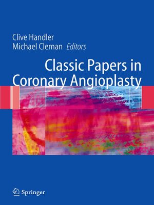 cover image of Classic Papers in Coronary Angioplasty